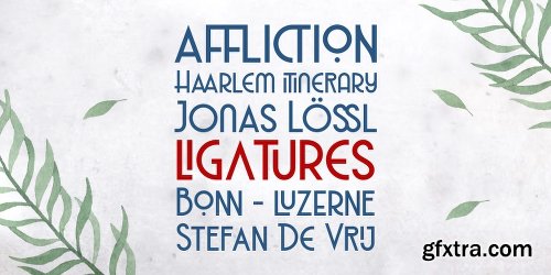 Haarlem Deco Font Family - 2 Fonts