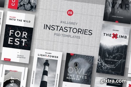 Allgrey Instagram Story Templates