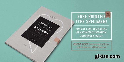 Brandon Grotesque Condensed Font Family