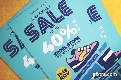 Shoes Sale Flyer