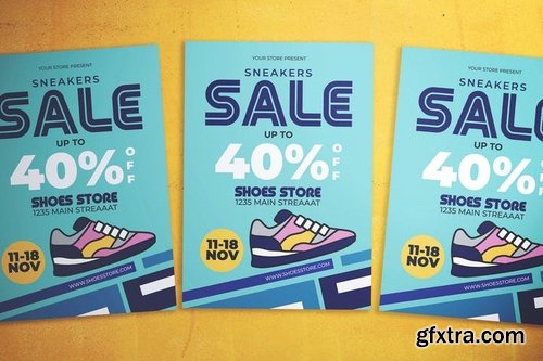 Shoes Sale Flyer