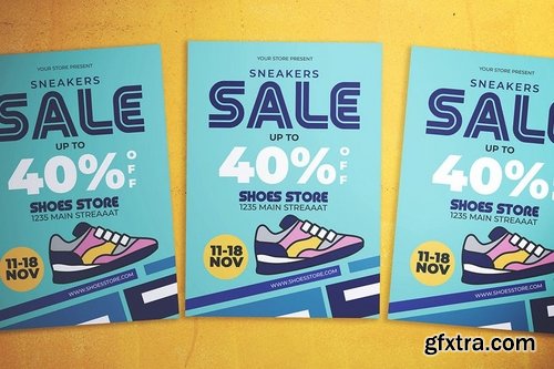 Shoes Sale Flyer