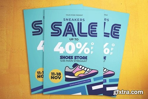 Shoes Sale Flyer