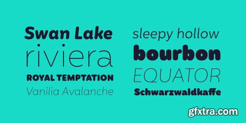 Mohr Rounded Font Family - 27 Fonts