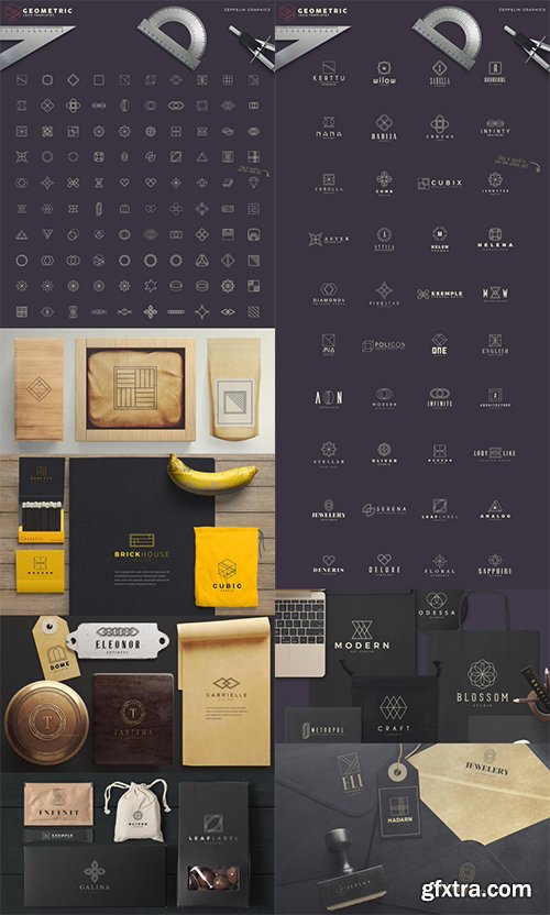 MightyDeals 1300+ Premium Logo Templates Vintage Modern & More