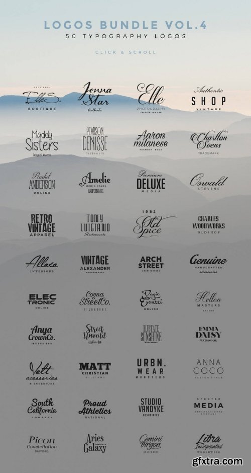 MightyDeals 1300+ Premium Logo Templates Vintage Modern & More