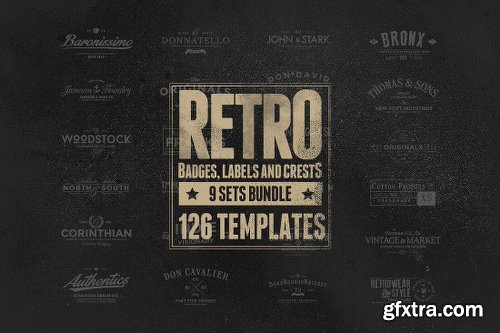 MightyDeals 1300+ Premium Logo Templates Vintage Modern & More