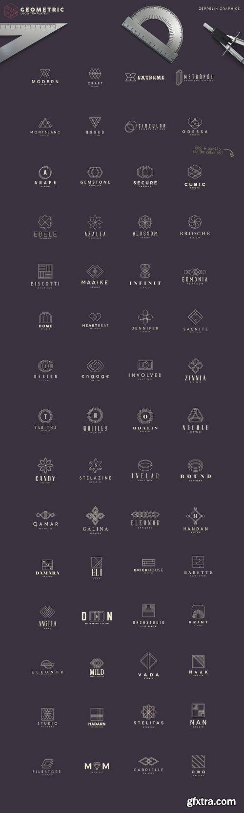 MightyDeals 1300+ Premium Logo Templates Vintage Modern & More