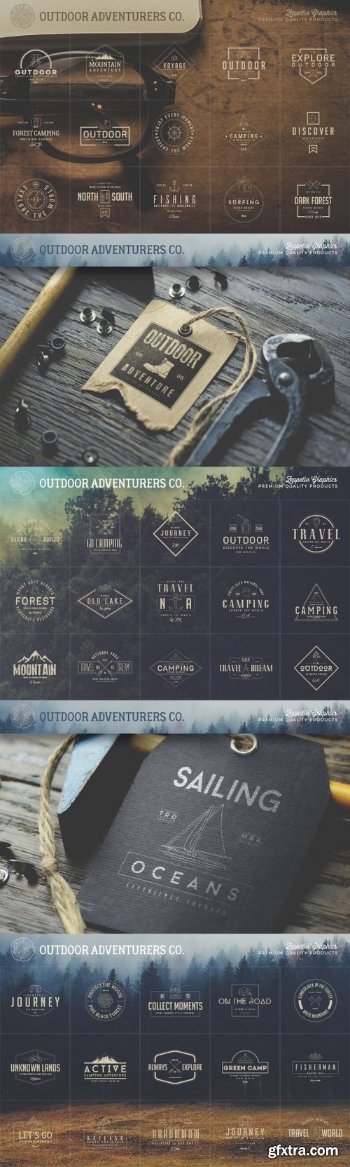 MightyDeals 1300+ Premium Logo Templates Vintage Modern & More