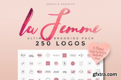 MightyDeals 1300+ Premium Logo Templates Vintage Modern & More