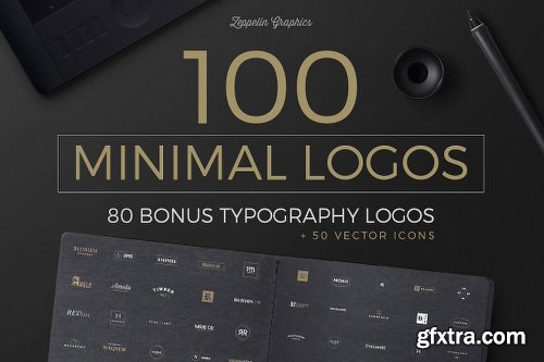 MightyDeals 1300+ Premium Logo Templates Vintage Modern & More