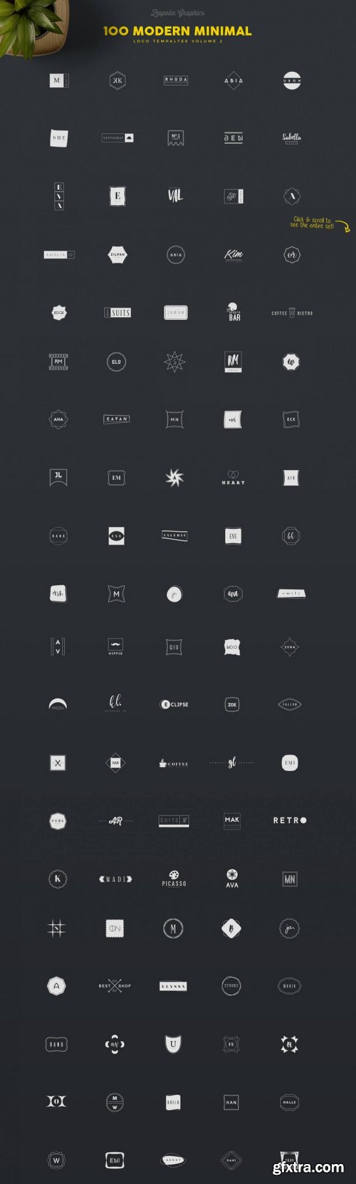 MightyDeals 1300+ Premium Logo Templates Vintage Modern & More