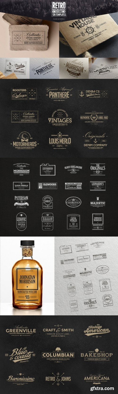 MightyDeals 1300+ Premium Logo Templates Vintage Modern & More