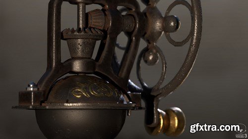 Coffee Mill 3D Model