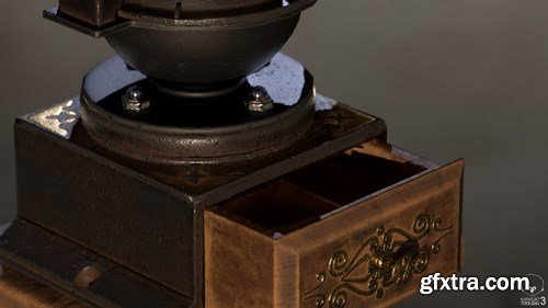 Coffee Mill 3D Model