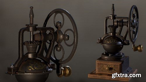 Coffee Mill 3D Model