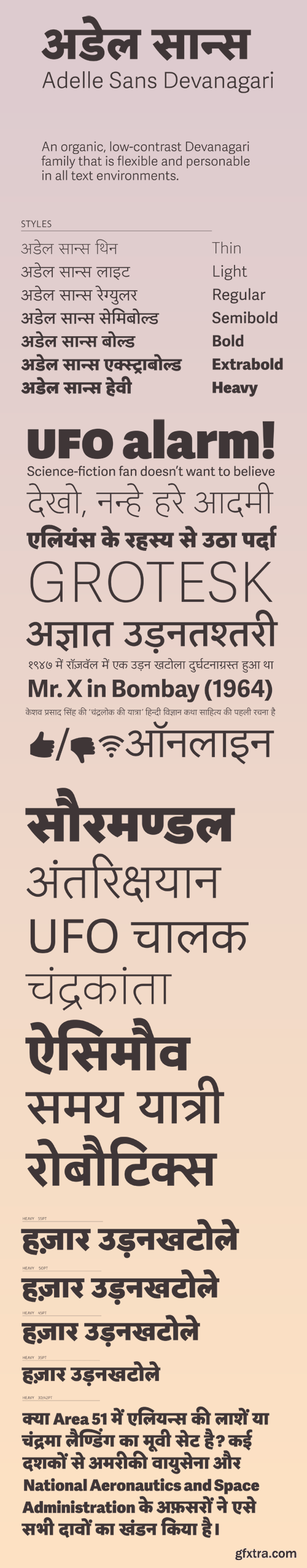 Adelle Sans Devanagari Font Family