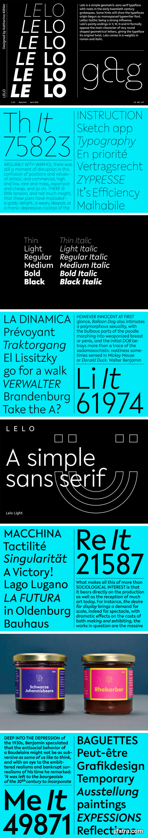 Lelo Font Family