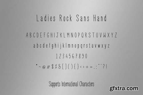 CreativeMarket Ladies Rock Font Duo 2808539