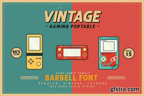 CreativeMarket BALBEER FONT FAMILY + BONUS 3060101