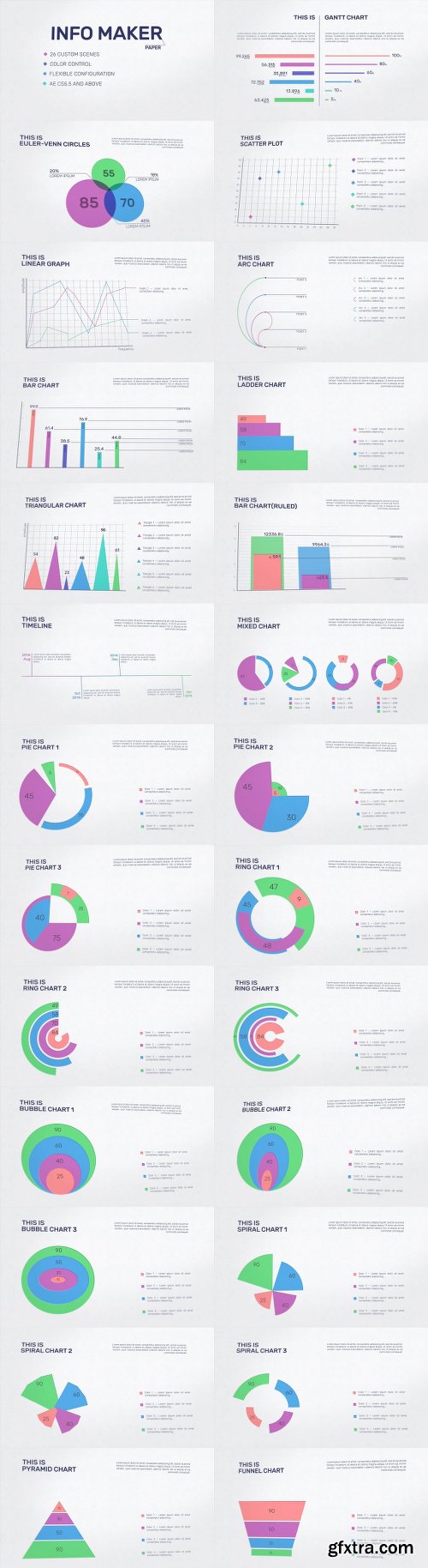 Videohive Paper Infographics Creator 16924537