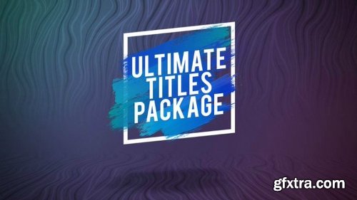 Videohive Ultimate Titles Package 16021044