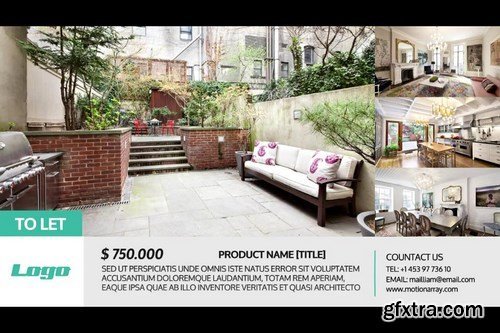 Simple Real-Estate SlideShow After Effects Templates