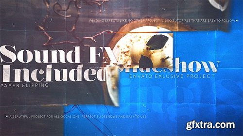 Videohive Folding Photos Slideshow 15866337