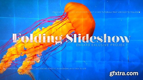 Videohive Folding Photos Slideshow 15866337