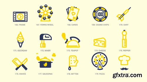 Videohive Animated Icons Pack 11596193