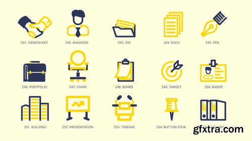 Videohive Animated Icons Pack 11596193