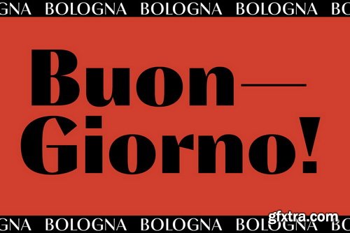 Bologna Font Family