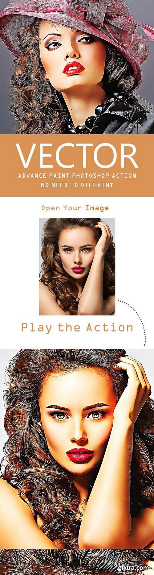 Graphicriver - Artistic 4 In 1 Photoshop Action Bundle 22555017