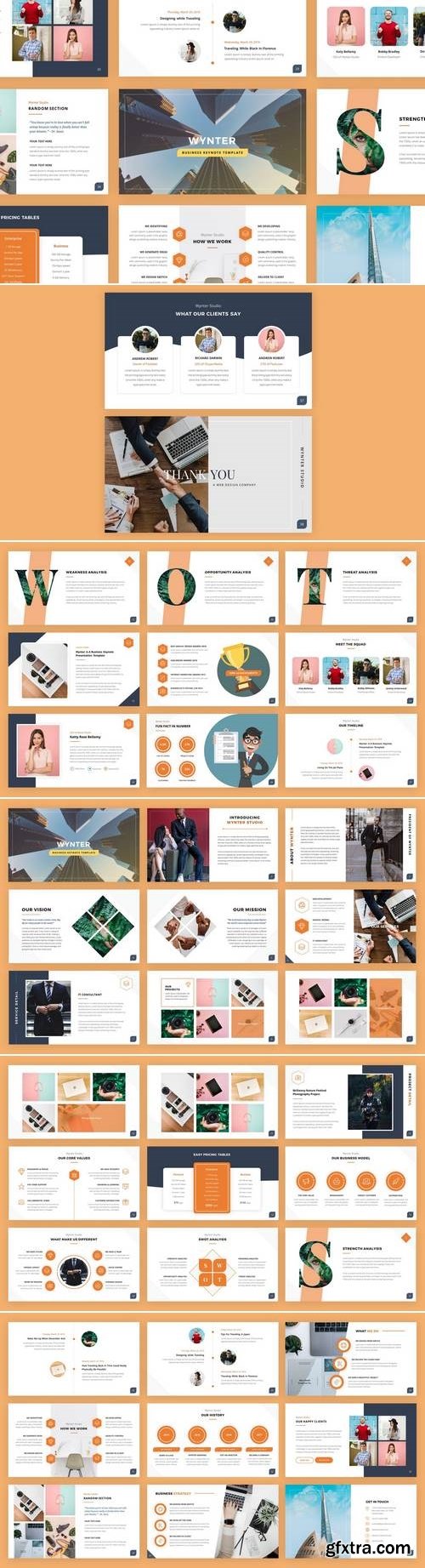 Wynter - Business Keynote Presentation Template