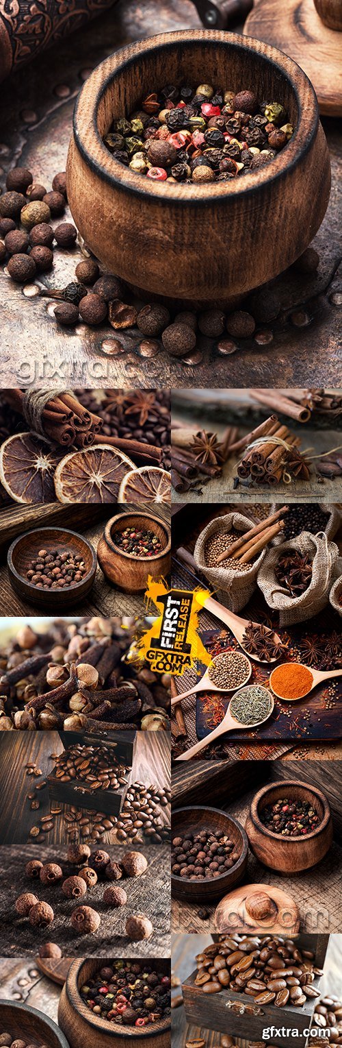 Fragrant spices seed coffee tack cinnamon