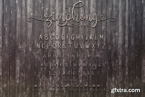 Zimphony Duo Font Family - 3 Fonts