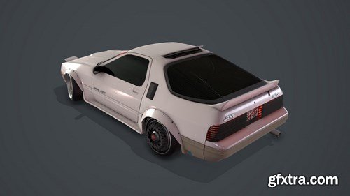 Mazda RX-7 FC 3D Model