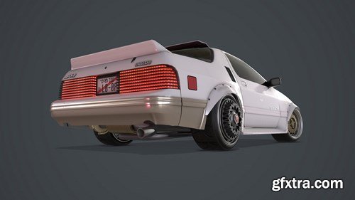 Mazda RX-7 FC 3D Model