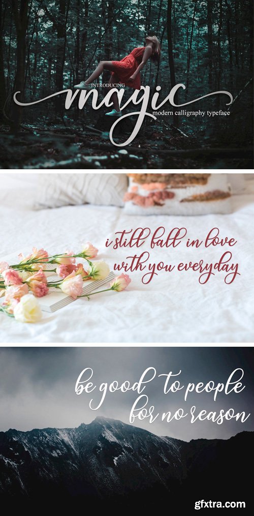 Magic Script Font