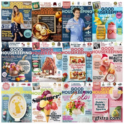 Good Housekeeping USA - Full Year Issues Collection 2018