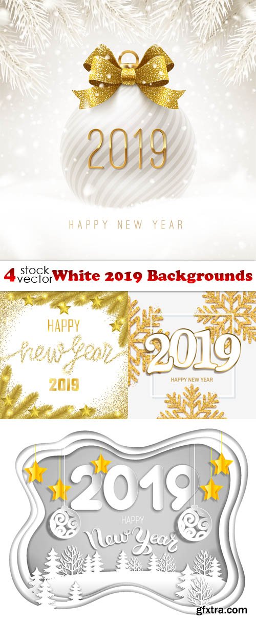 Vectors - White 2019 Backgrounds