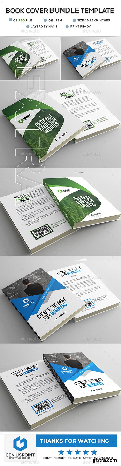 GraphicRiver - Book Cover Bundle 22762946