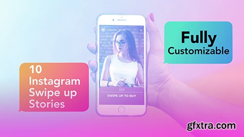 Instagram Swipe Up Stories - After Effects 127119