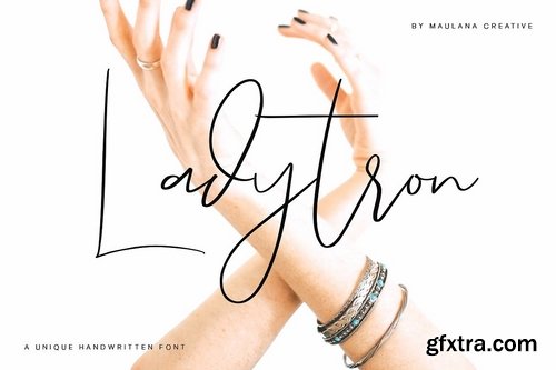 CM - Ladytron Script - Logo Font 3095817