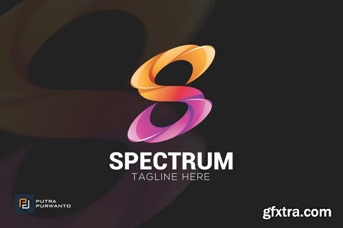 Spectrum  Letter S - Logo Template