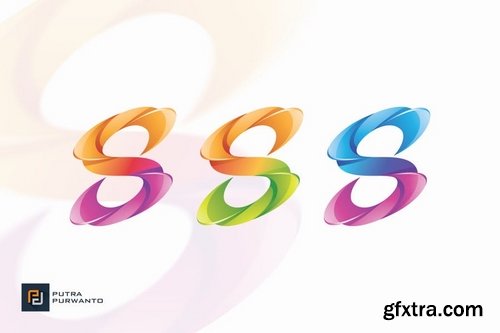 Spectrum  Letter S - Logo Template