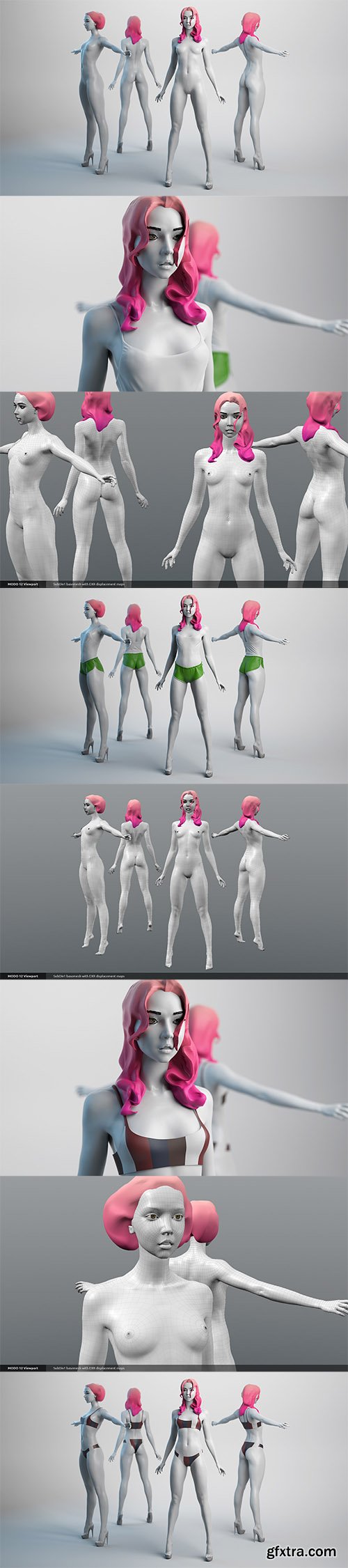 Cubebrush - Female Basemesh 06