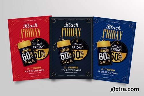 Black Friday Sale Flyer Template