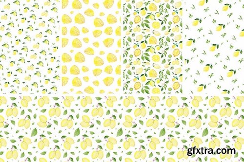 Lemons & Limes Watercolor Collection