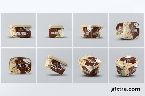 Ice Cream Packages Mock-Up Bundle